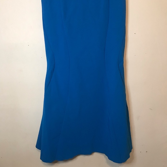 Chiara Boni La Petite Robe Maeli Mermaid Gown in Cobalt - Picture 8 of 15